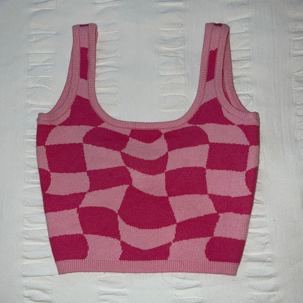 Cropped pink tank from Dear Hannah!